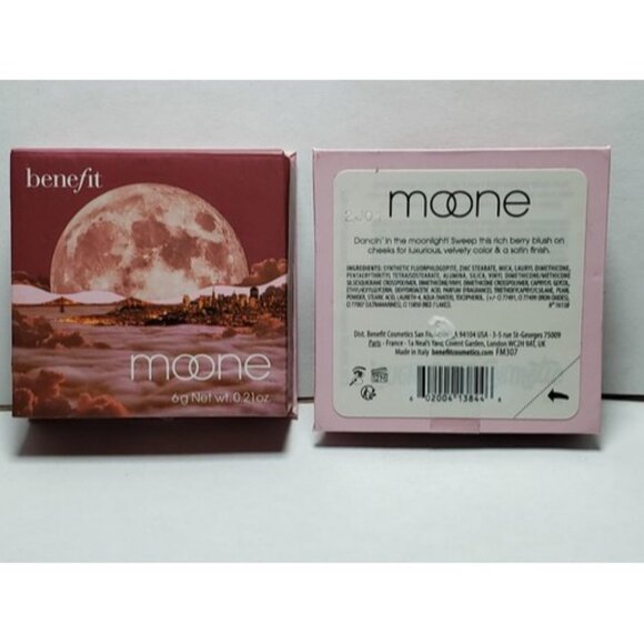 Benefit Cosmetics Blush MOONE Full Size 0.21oz - Picture 1 of 6
